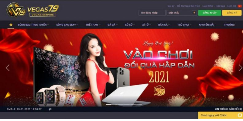 Giới thiệu tóm tắt nhà cái vegas79  